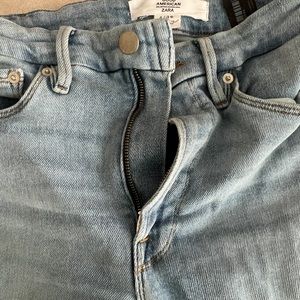 Good American x Zara skinny jeans